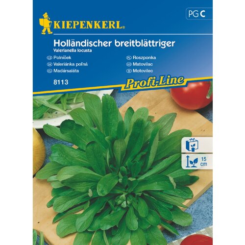 KIEPENKERL Širokocvetni motovilec Holländischer breitblättiger Kiepenkerl (Valerianella locusta) Cene