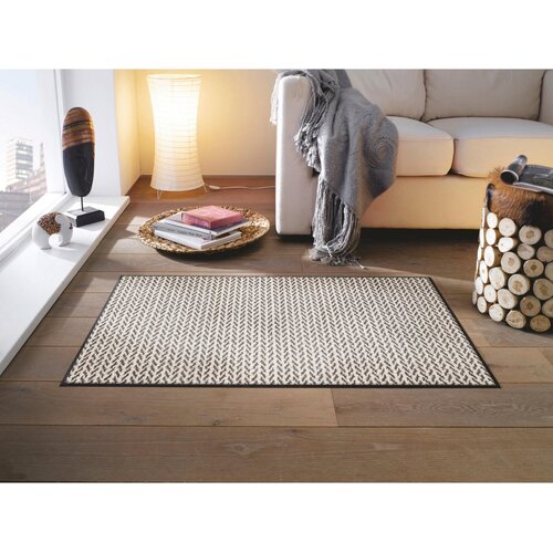 Wash+dry PREDPRAŽNIK Duo Latte 75/120 cm potiskano bež Slike