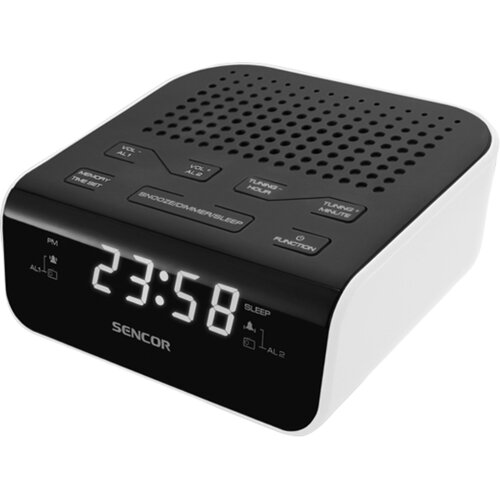 Sencor SRC136WH Radio budilnik, Crne Slike