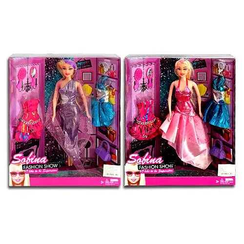 Magic Toys Sofina Fashion Show party lutka sa dodatcima - 2 vrste Cene