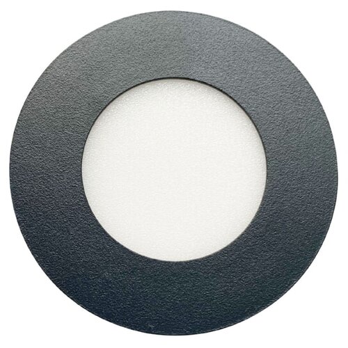 Ferotehna Vgradni LED panel Slim (3W, 180 lm, 4000 K, Ø8,5 cm, antracit) Cene