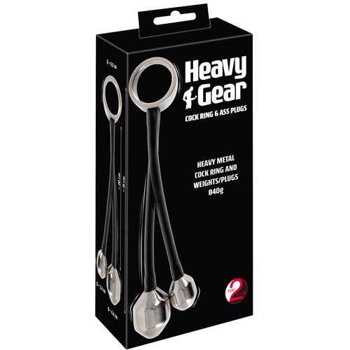 You2Toys You2 Toys Metalni Prsten za penis sa tegovima Crni Cene