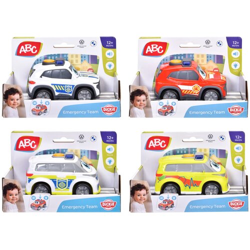 Simba Toys ABC re&amp;scaron;evalno vozilo z lučjo in zvokom, več vrst, 1 kos - Dickie Toys Slike