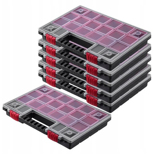 KADAX Organizator za delavnico, komplet 6 garažnih &scaron;katel z 18 predali, (5000350066) Cene