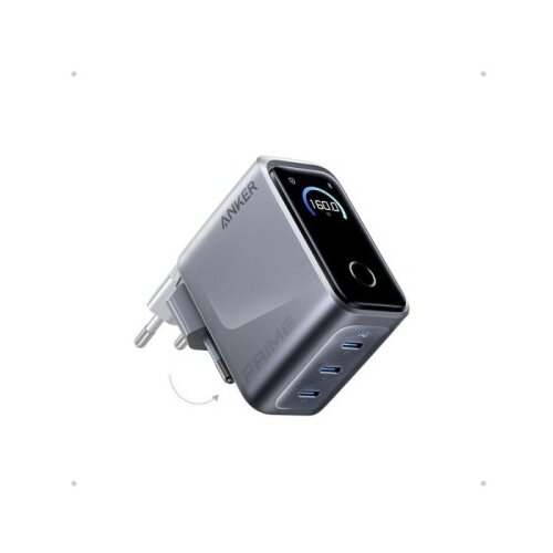 Anker Prime 160W GaN zidni brzi punjač, 3-porta (3x USB-C) srebrni Cene