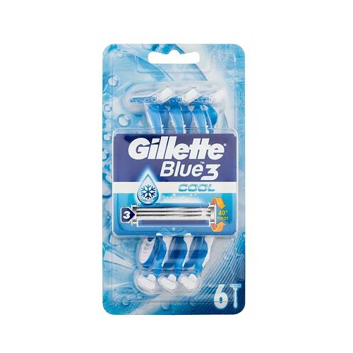Gillette Blue3 Cool britvice za enkratno uporabo 6 ks