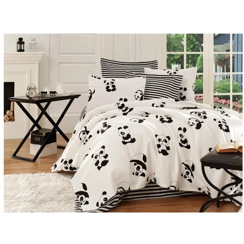 EnLora Home set od pamučnog pokrivača, plahte i 2 jastučnice Garrudo Mismo