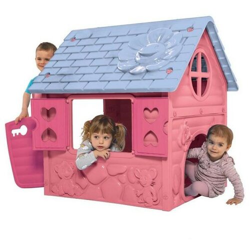 Dohany Toys velika - kućica za decu - roze 106x98x90 Slike