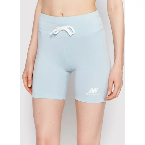 New Balance Športne kratke hlače Mystic Minerals WS21550 Modra Slim Fit