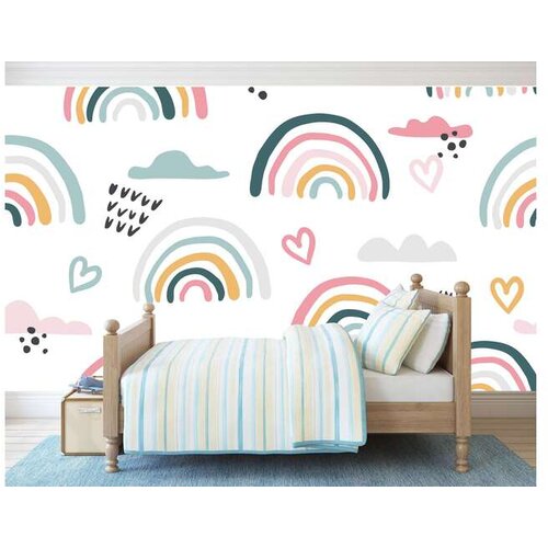 Wallity Tapeta za zid MDK-00130, 400x270 cm, Šarena Cene