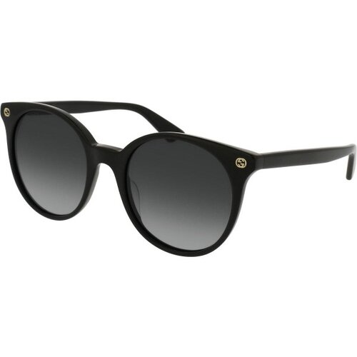 Gucci GG0091S 001 ONE SIZE (52) Črna/Siva Slike