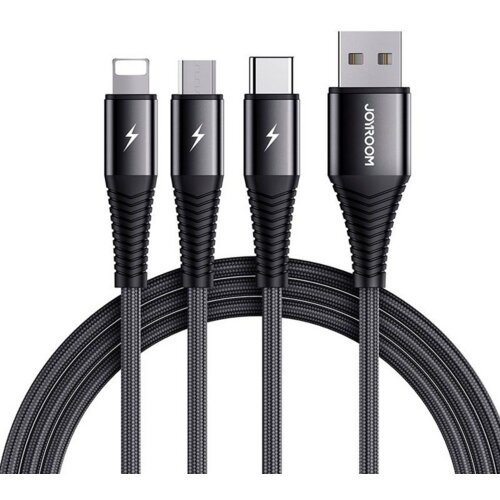 Joyroom S-1230 G4 polnilni kabel 3V1 Lightning / Type C / MicroUSB Slike