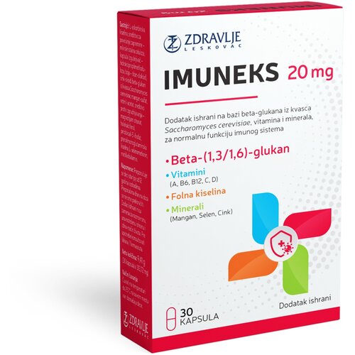 Zdravlje imuneks 20 mg 30/1 Cene