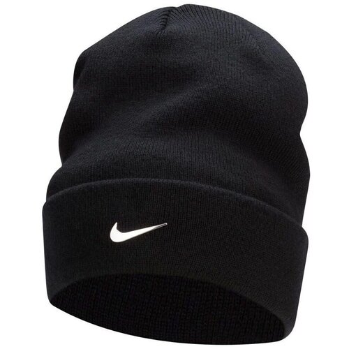 Nike Kape Peak Standard Cuff Metal Swoosh Beanie Črna Slike