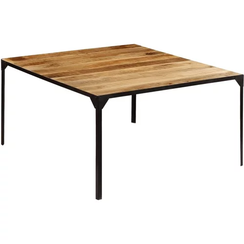  Jedilna miza iz trdnega mangovega lesa 140x140x76 cm