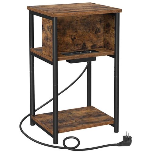  Stranska mizica 30x34x58 cm rjava, (5000273688) Slike