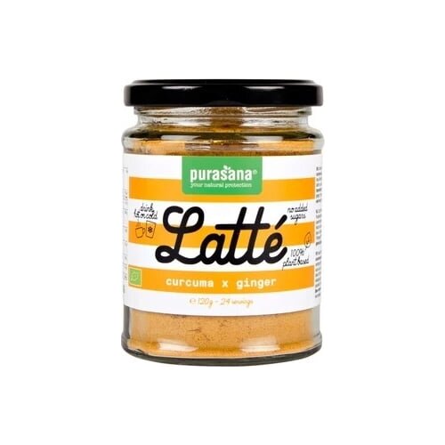 Purasana Latt&amp;eacute; Bio - Kurkuma - Đumbir Slike