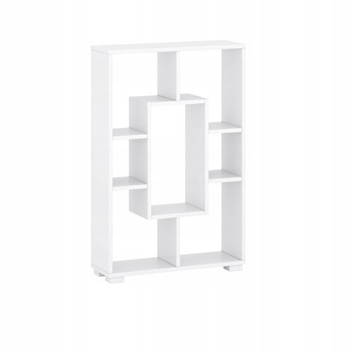 AKORD Polica 90X60X20 Cm Stenska Talna Mat Bela, (21978431) Slike