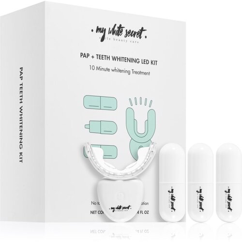 My White Secret PAP+ Teeth Whitening LED Kit set za izbjeljivanje zubi Cijene