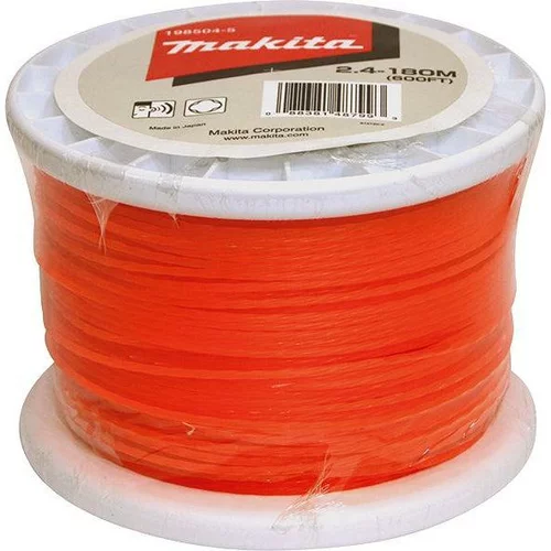 Makita najlonska nitka oranžna 2,4 mm/180 m 198504-5