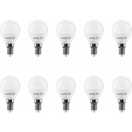 MAX-LED 10x led žarnica - sijalka e14 7w (55w) 648 lm nevtralno bela 4500k Cene