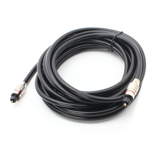  JWD-FIBER2 Optički kabl 6.0mm, 5m, Crni Cene