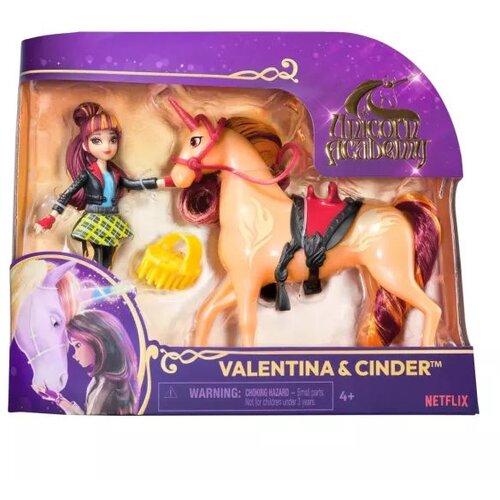  Akademija: Lutka Valentina in set za igro s samorogom cider Cene