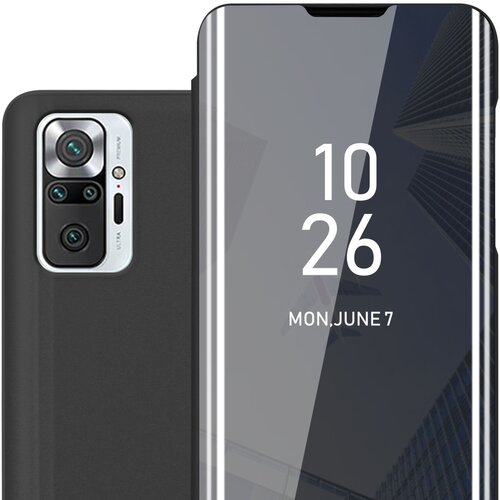 Cadorabo primera, združljiv z Xiaomi v turmalinski črni barvi - prozorno zrcalno za&scaron;čitno prevleko z funkcijo stojala 360 stopinj za&scaron;čita, (20694942) Cene
