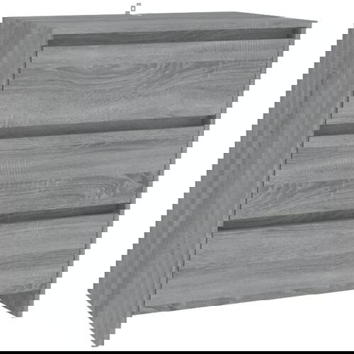 Maison Chic Komoda - Predalnik siva sonoma 70x41x75 cm iverna plošča, (21718095) Cene