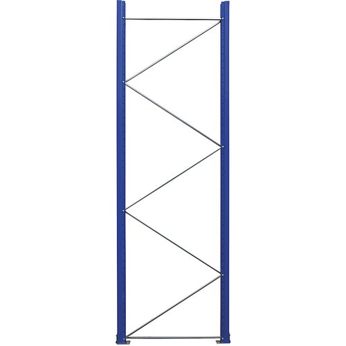 eurokraft pro Podporni okvir za paletne regale, razstavljen, višina 3360 mm, globina 1100 mm Cene