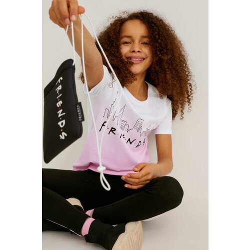 CA majica za devojčice, Roze-bela Cene