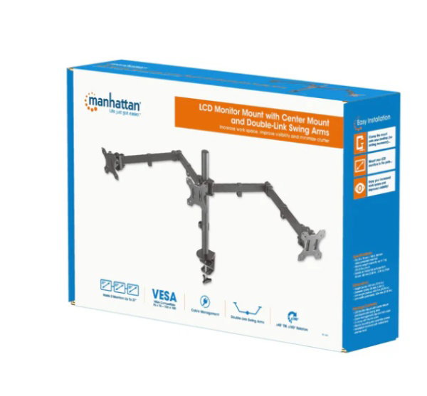 Manhattan Stoni nosac za monitor do 27&amp;quot;, do 7kg 461658 Slike