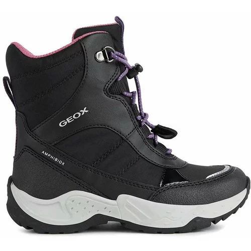 Geox Dječje cipele za snijeg Sentiero Abx boja: crna