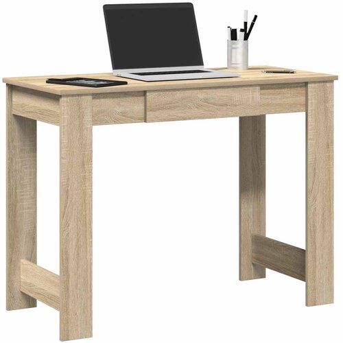 Maison Chic Pisalna miza - pisarniška miza - Računalniška miza sonoma hrast 100x45x75 cm inženirski les, (21784974) Cene