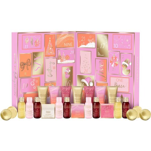 Baylis &amp;amp; Harding 24 Days of Beauty Jojoba, Vanilla &amp;amp; Almond Oil adventski kalendar Slike
