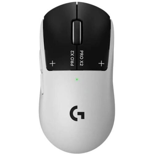 Logitech Bežični gaming mi&amp;scaron; G Pro X2 Superstrike crno beli Slike