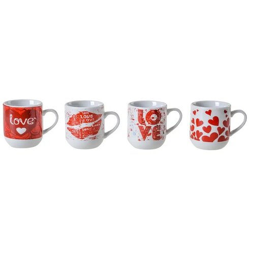 Festa momento mini, šoljica, keramička, love, mala, 80 ml, miks 705600 Slike