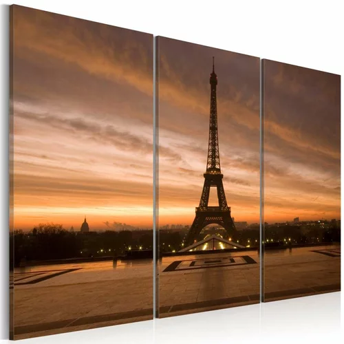 Slika - Eiffel Tower at dusk 90x60