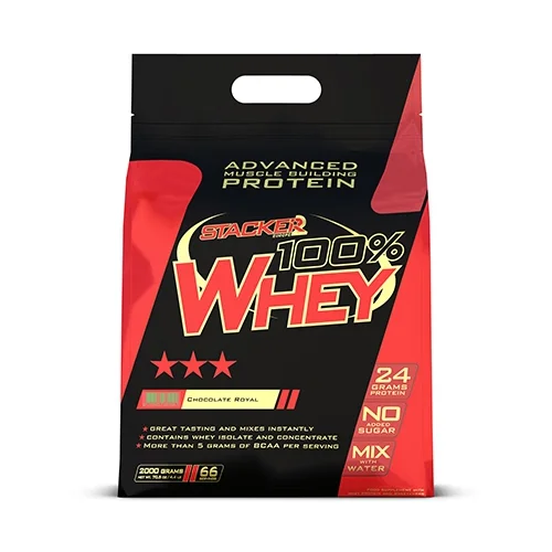  Stacker2 100% Whey (2000g) Cappuccino