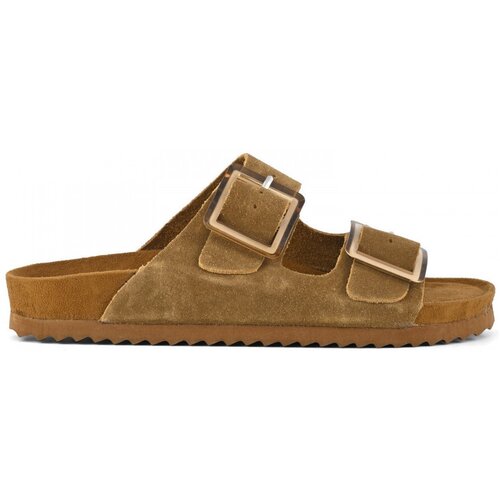 Colors of California Sandali & Odprti čevlji Cow suede bio with two buckles Kostanjeva Cene