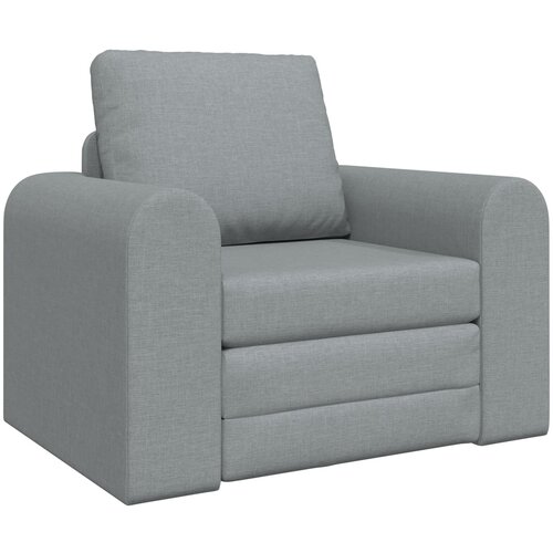 VidaXL Talna sedežna postelja 2-v-1 Svetlo siva 98x71x83 cm Tkanina Slike