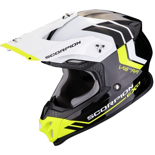 Scorpion kaciga Vx-16 evo air fusion black neon yellow Slike