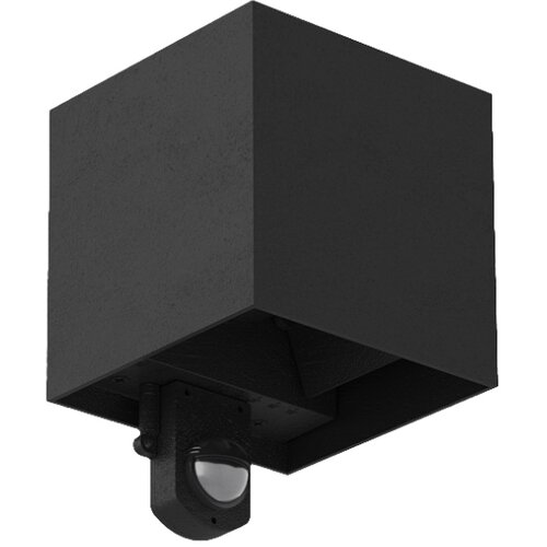  Brilagi - LED spolja&amp;scaron;nje zidno svetlo sa senzorom CUBE LED/6W/230V crno Slike