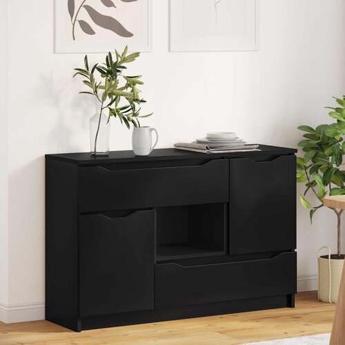  Kreveta Crna 100 x 30 x 65,6 Konstruirano drvo Cene