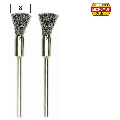 Proxxon četkasti kistovi no 28951 (promjer kista: 8 mm, 2 kom., čelik) Slike