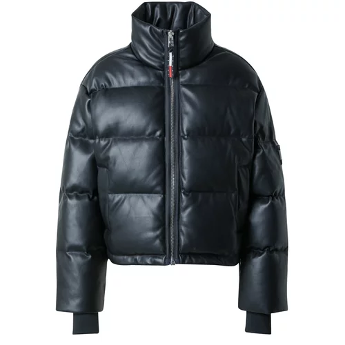 Tommy Jeans Prehodna jakna 'REMASTERED ALASKA' siva / rdeča / črna / bela
