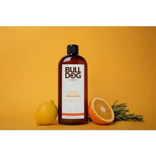 Bull Dog Lemon &amp;amp; Bergamot gel za tu&amp;scaron;iranje za mu&amp;scaron;karce 500 ml Slike