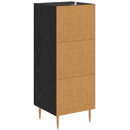  Kreveta Crni hrast 34 x 34.5 x 90 cm Konstruirano drvo Slike