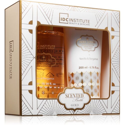 IDC INSTITUTE Scented Bath Gold darilni set za ženske Cene