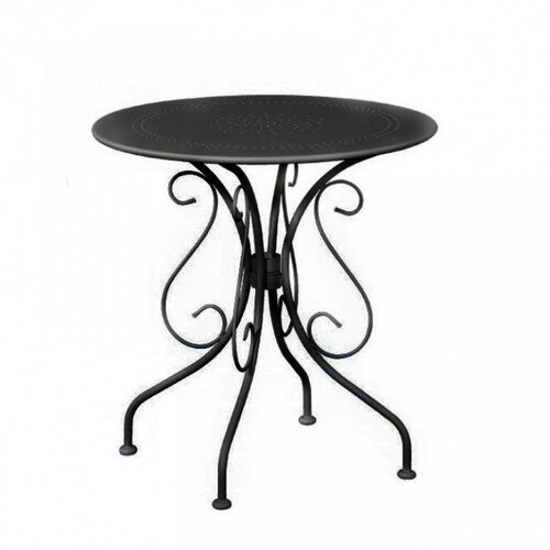 Olimp Sport Baštenski sto okrugli Moka crna Cene